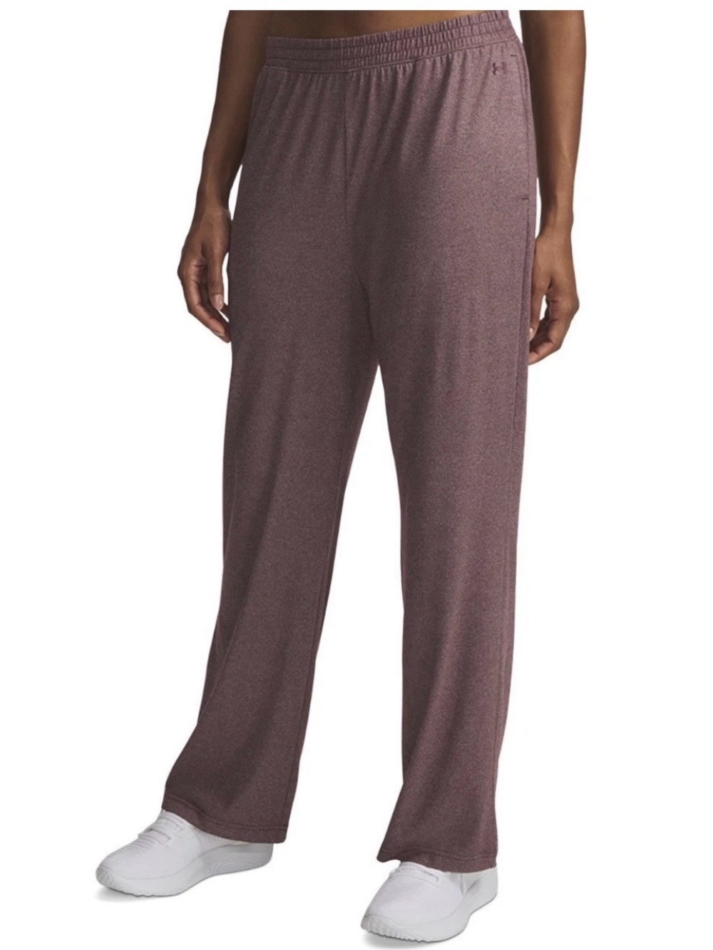 Under Armour Heathered Plum Wide-Leg Knit Pants